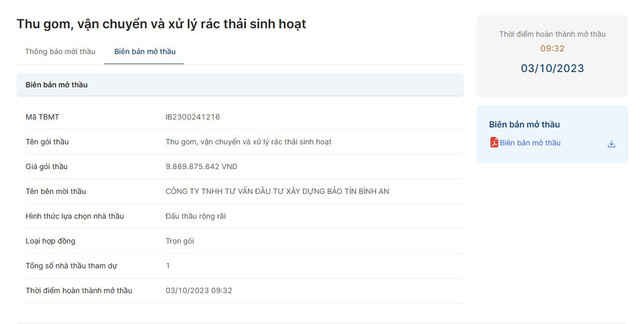 Long An: Cong ty Gia Dinh se trung goi thau hon 9 ty tai Duc Hoa?