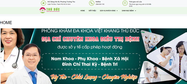Phòng khám Việt Khang Thủ Đức bị tước giấy phép hoạt động - Hình 2 Phong kham Viet Khang Thu Duc bi tuoc giay phep hoat dong-Hinh-2