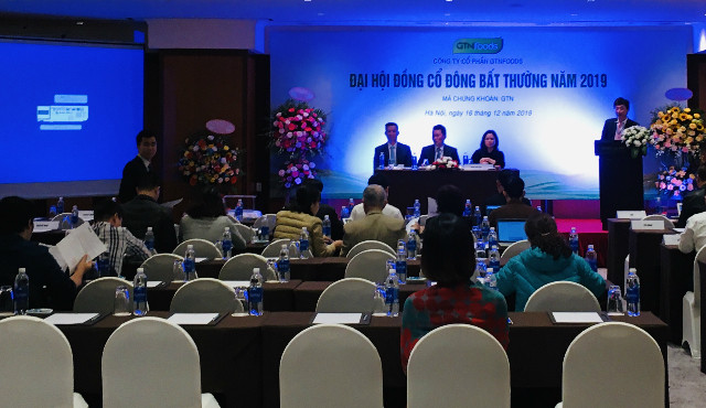 ĐHCĐ bất thường GTNFoods: Đã bàn bạc với Vinamilk để tái cấu trúc DHCD bat thuong GTNFoods: Da ban bac voi Vinamilk de tai cau truc