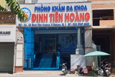 Phong kham da khoa Dinh Tien Hoang bi tuoc giay phep hoat dong 3 thang