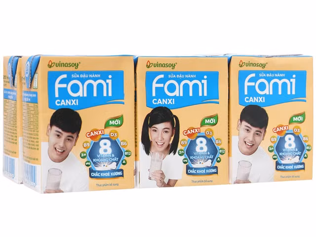 Sữa đậu nành Fami Canxi của Vinasoy phát hiện chứa vi khuẩn Coliform? Sua dau nanh Fami Canxi cua Vinasoy phat hien chua vi khuan Coliform?