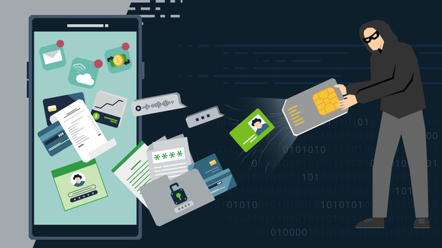 Theo Proofpoint, SIM swapping là hình thức tấn công mạng cho phép kẻ gian chiếm quyền kiểm soát số điện thoại của người dùng bằng cách giả mạo chủ thuê bao để xin cấp SIM mới. wrap-1.png