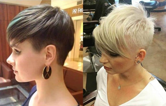 Tóc ngắn pixie mái dài mang đến cho bạn vẻ đẹp hiện đại và đầy cá tính. Ảnh: Trendyseekers.