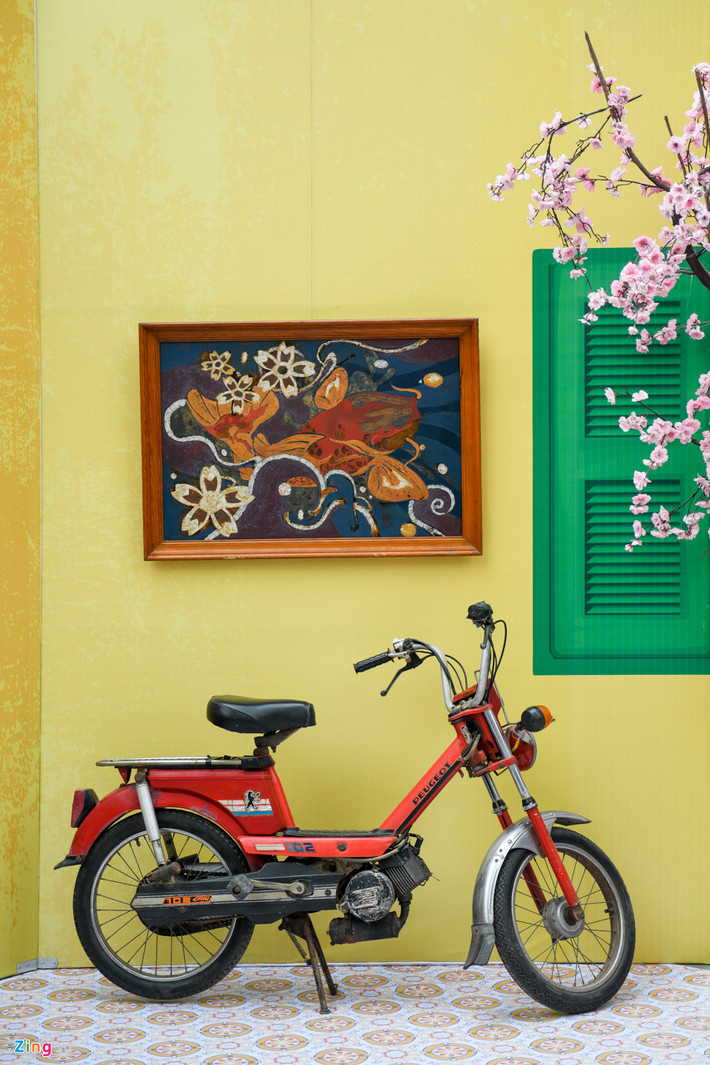 Chiếc xe Babetta quen thuộc của những thập niên trước.