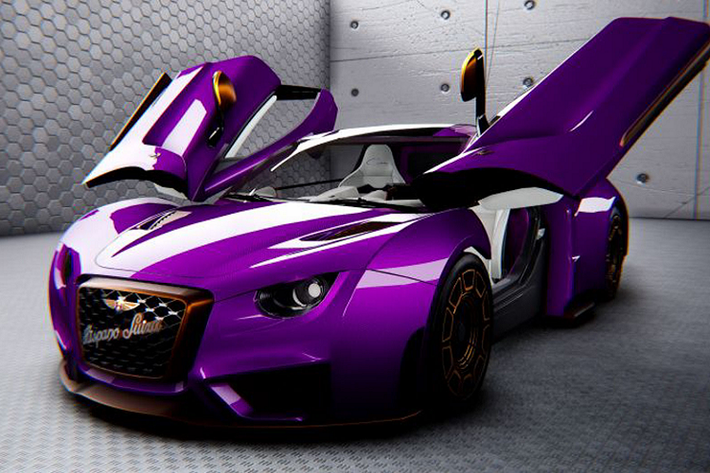 Cung cấp năng lượng cho 2 motor điện trên là khối pin hình chữ T có công suất 80kWh đặt dưới khung gầm unibody bằng sợi carbon.