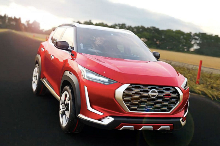 Xét về ngoại hình, Nissan Magnite thế hệ mới sở hữu giao diện bên ngoài như một sự kết hợp giữa phong cách của Nissan và thương hiệu Datsun. Chiếc SUV cỡ nhỏ sở trang bị đèn pha vuốt ngược, khiến chúng ta liên tưởng đến đàn anh Nissan Kicks , cụm lưới tản nhiệt bát giác và dãy LED ban ngày chữ L cỡ lớn lấy cảm hứng từ những mẫu xe Datsun.