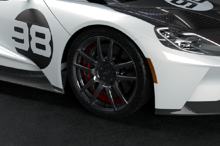 Mâm xe 5 chấu kép được làm từ nhôm đúc với đường kính 20 inch, hệ thống phanh trên phiên bản này đến từ thương hiệu Brembo với kẹp phanh màu đỏ nổi bật.