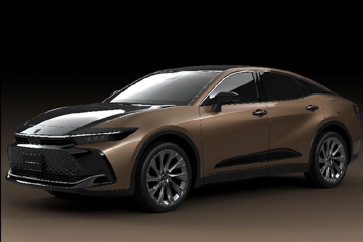 Theo hãng Toyota, Crown thế hệ cũ "không thể đáp ứng đầy đủ nhu cầu đa dạng của khách hàng". Đó là lý do vì sao thế hệ mới của mẫu xe này có đến 4 kiểu dáng thân xe thay vì 1 như trước. Theo miêu tả của hãng, Toyota Crown 2023 Crossover kết hợp giữa kiểu dáng sedan và SUV. Nói cách khác, phiên bản Crossover của mẫu xe này đã xóa nhòa ranh giới giữa 2 phân khúc SUV và sedan.