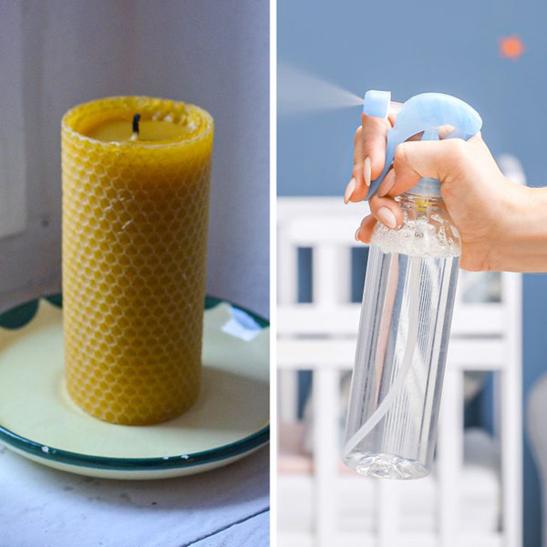 Nến thơm, chất làm mát không khí. Nến thơm, chất làm mát không khí là vật tưởng lợi song rất hại cho trẻ. Nguyên nhân bởi chúng chứa hóa chất gây kích ứng đường hô hấp.