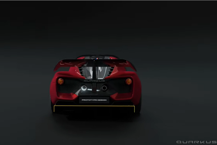Siêu xe Quarkus P1 2022 do Pháp chế tạo sẽ được trưng bày triển lãm từ ngày 26 đến ngày 30/1/2022 tại Lễ hội Ô tô Quốc tế ở Paris.