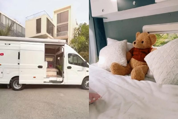 Với nhiều người motorhome của Ngọc Trinh giá hơn 2 tỷ đồng là đắt đỏ nhưng theo chia sẻ của "nữ hoàng nội y" thì mức giá đó khá rẻ. Cô nàng sẽ dùng chiếc motorhome - nhà di động này để đi cắm trại với bạn bè.
