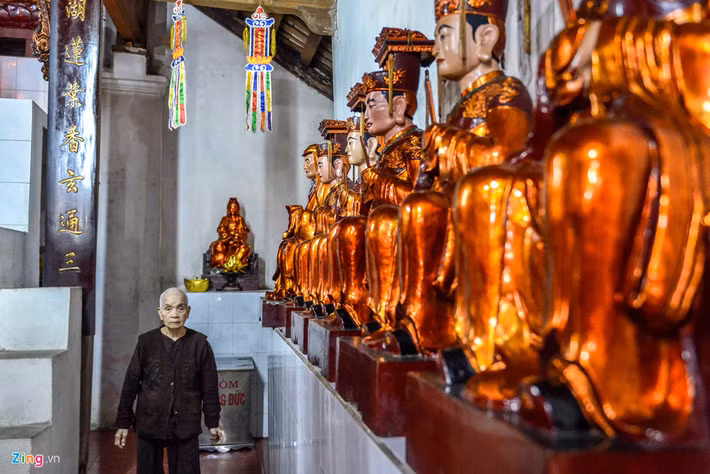 Năm 1889, chùa được trùng tu một lần. Sau kháng chiến chống Pháp, ngôi chùa bị cháy nhưng vẫn còn khung, những người già trong làng đã khôi phục lại.