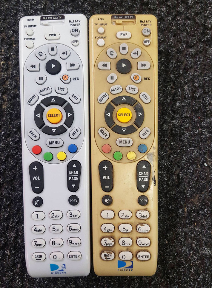 Điều khiển của một người không hút thuốc và một người hút thuốc.