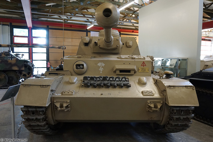 Xe tăng hạng trung Panzer IV. Nguồn ảnh: Vitaly-Kuzmin