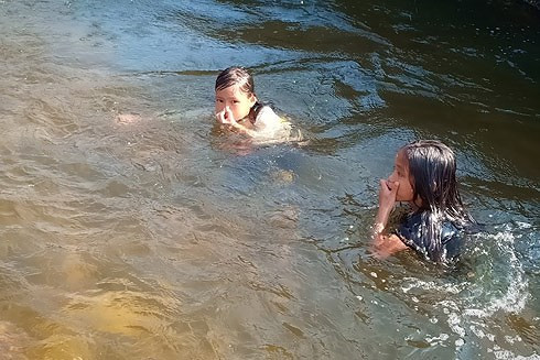 Cùng vui đùa thỏa thích trong không gian yên bình, mát mẻ