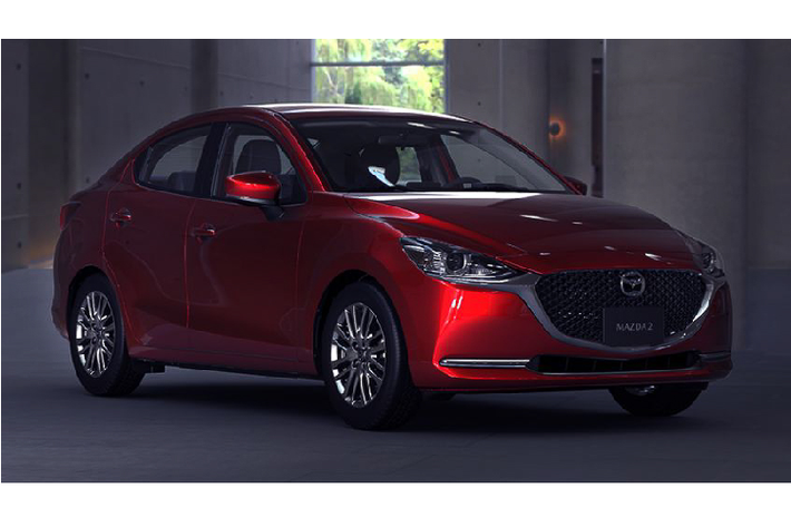 Mẫu xe Mazda2 2020 mới là phiên bản nâng cấp facelift giữa vòng đời của dòng xe Mazda2. Mazda2 hatchback và sedan mới đều sở hữu phong cách thiết kế cao cấp sắc sảo hơn khi được lấy cảm hứng từ dòng sedan Mazda6 mới (facelift 2018)