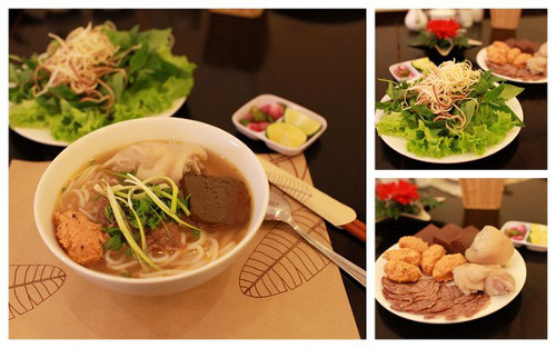 Madame Lân, Tuệ Tĩnh. Đây là lựa chọn thích hợp cho những bạn thích ăn bún bò chuẩn Huế với nước dùng đậm đà. Nước dùng ở đây thơm, đậm đà vị sả, mắm ruốc, không trong nhưng không gắt nên có thể húp cạn đến thìa cuối cùng mà không hề thấy khó chịu. 