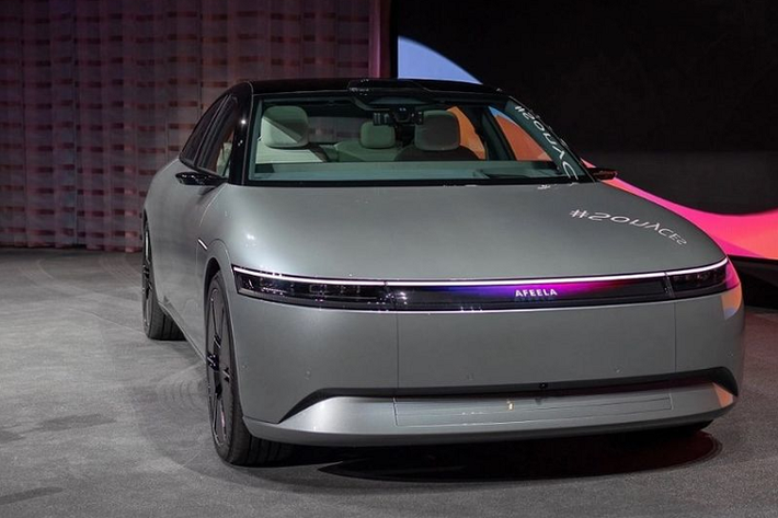Tại triển lãm công nghệ CES 2023 đang diễn ra ở Las Vegas, Mỹ - liên doanh Sony Honda đã chính thức ra mắt bản concept mẫu xe điện đầu tiên mang tên Afeela.