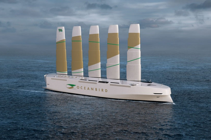 Một siêu thuyền buồm chạy bằng gió có thể thay đổi cách chúng ta vận chuyển hàng hóa, giảm lượng khí thải carbon liên quan đến năng lượng truyền thống mà vẫn đang được sử dụng bởi 90% các nhà sản xuất. Wallenius Marine OceanBird là một con tàu concept, kích thước đủ lớn có thể chở 7000 chiếc ô tô cùng lúc và chạy hoàn toàn bằng sức gió.