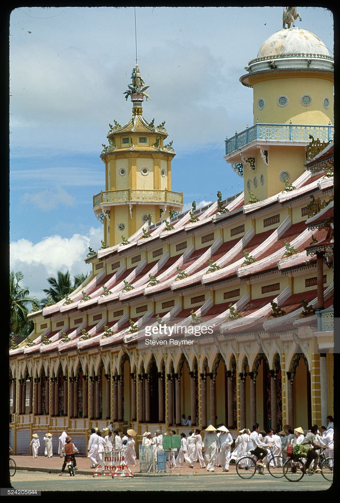 Tòa thánh của đạo Cao Đài ở Tây Ninh.