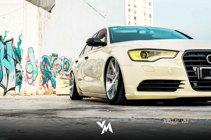 Thông thường, những mẫu A6 trong nước thường chỉ được chủ nhân độ phần body-kit theo phong cách RS6 thể thao, tương tự như cách các Bimmer độ mẫu 5-Series lên M5.