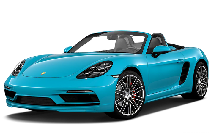 Dòng xe Porsche 718 có sẵn với 2 biến thể, bao gồm biến thể Coupe (718 Cayman) và biến thể mui trần (718 Boxster). Đối với mẫu 718 Boxster, xe được trang bị động cơ bốn xy-lanh đối đỉnh 2.0l, sản sinh công suất 300 PS (184 kW) trên bản Boxster tiêu chuẩn và 350 PS (257 kW) trên bản Boxster S. Với gói trang bị thể thao Sport Chrono, Porsche 718 Boxster có thể tăng tốc từ 0 - 100 km/h chỉ trong 4,5 giây, con số này trên bản S là 4,2 giây. Tốc độ tối đa mà xe đạt được chạm ngưỡng từ 275 - 285 km/h.