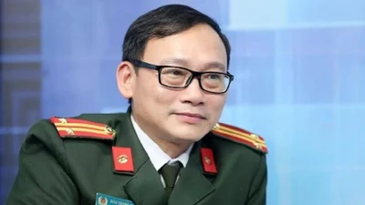 Trung tá, NCS Đào Trung Hiếu, chuyên gia nghiên cứu tội phạm học.