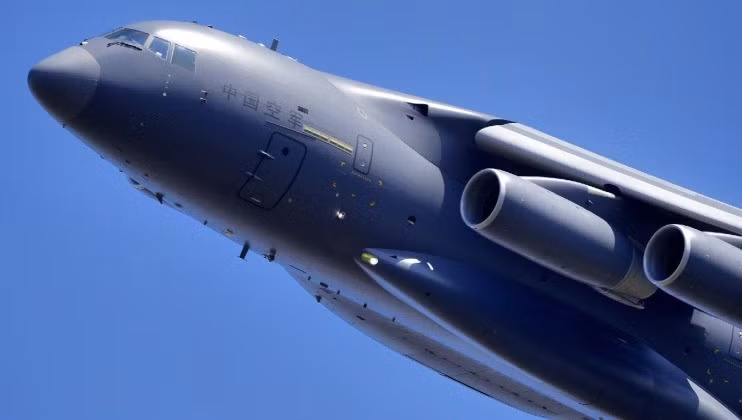 Máy bay vận tải Y-20 của Không quân Trung Quốc.