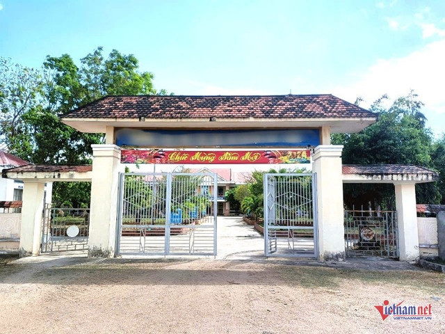 Ngôi trường nơi ông K. công tác. Ảnh: Trần Hoàn w-ky-luat-hieu-truong-80162.jpg