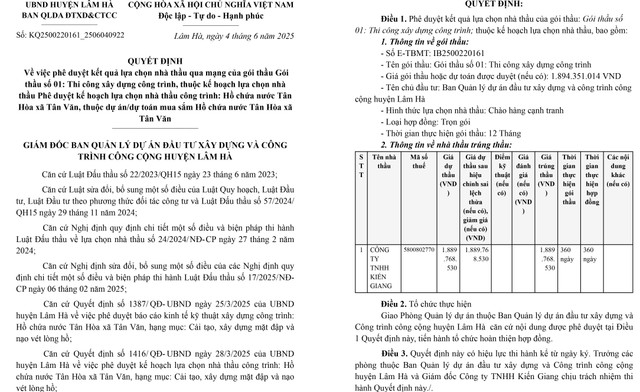 Một phần Quyết định số KQ2500220161_2506040922. Nguồn MSC. quyet-dinh-so-kq2500220161-2506040922.jpg