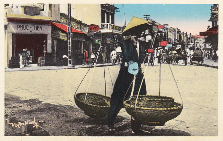 Gánh hàng rong Hà Nội.