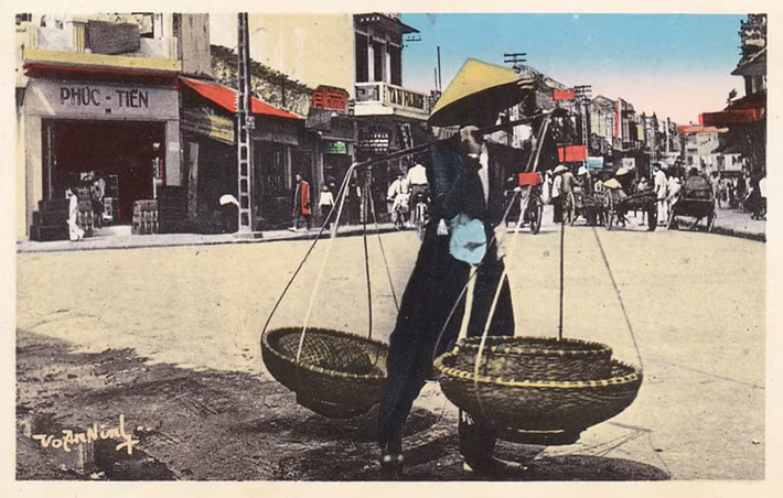 Gánh hàng rong Hà Nội.