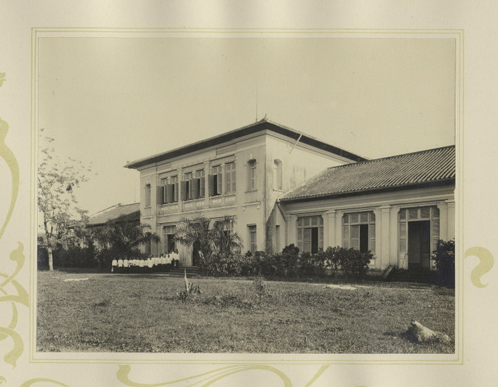 Khoa thai sản, trường Thực hành Y học Bản địa Chợ Lớn, 25/8/1903.
