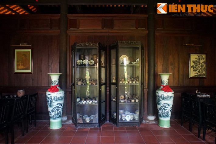 Hiện nay, nhà thờ tộc Nguyễn Tường trưng bày nhiều di vật có giá trị, gắn liền với lịch sử của ngôi nhà.