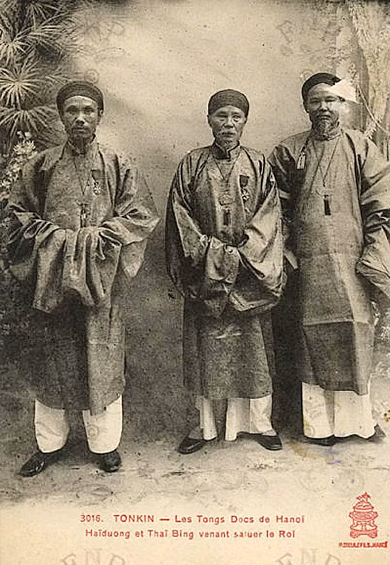 Các quan Tổng đốc Hà Nội, Hải Dương, Thái Bình.