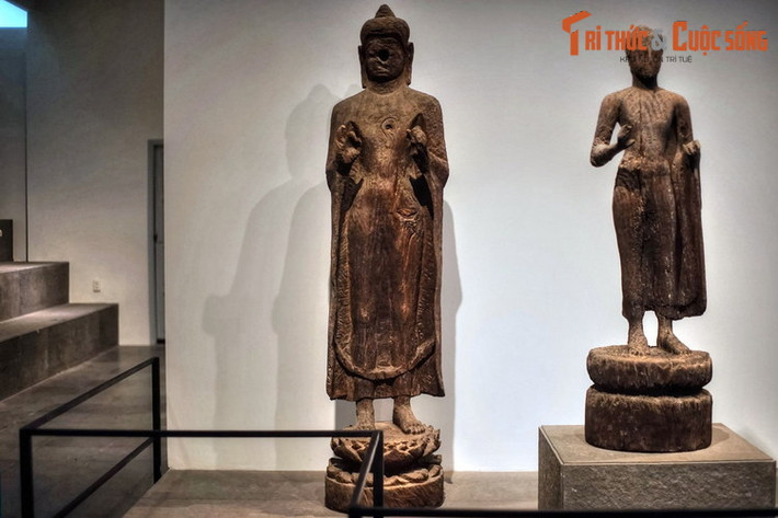 3. Bảo vật quốc gia - tượng Phật Lợi Mỹ có niên đại từ thế kỷ 4-6, là một hiện vật tiêu biểu của nền văn hóa Óc Eo. Bức tượng này đã được nhiều bảo tàng trên thế giới mượn để trưng bày giới thiệu về nền văn hóa Óc Eo của Việt Nam.