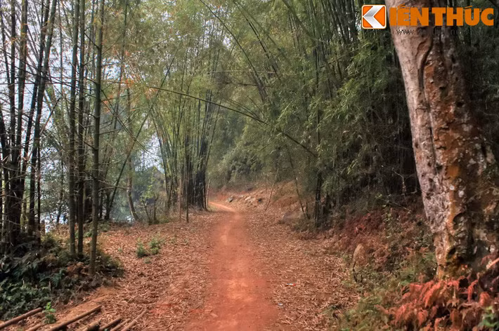 Những con đường ở nơi đây không có bóng rác thải, múi khói xăng hay tiếng ổn của các loại xe cơ giới. Đó là con đường trở về với một miền bình yên mà nhiều người đã đánh mất cùng thời thơ ấu.