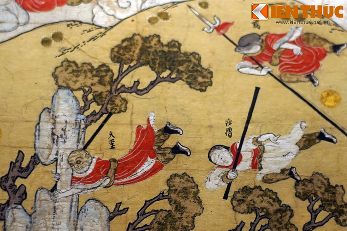 Tôn Ngộ Không, Trư Bát Giới và Sa Tăng lao vào "ăn thua" với bà La Sát.