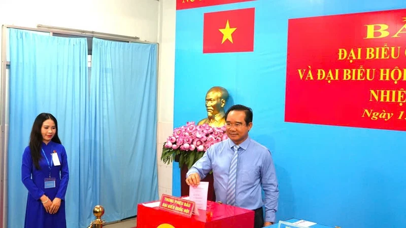 TP HCM: Tỷ lệ cử tri đi bầu cử đạt 99% trong ngày 15/3/2026