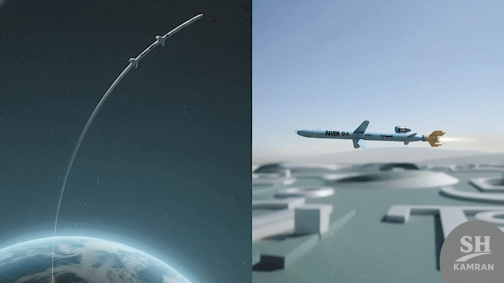 Một số nguồn như Sputnik và Caliber.Az lưu ý rằng Paveh có thể tiếp cận hoặc vượt tầm của Tomahawk Block IV (1.000 dặm), nhưng chưa đạt mức tối đa của Block V.