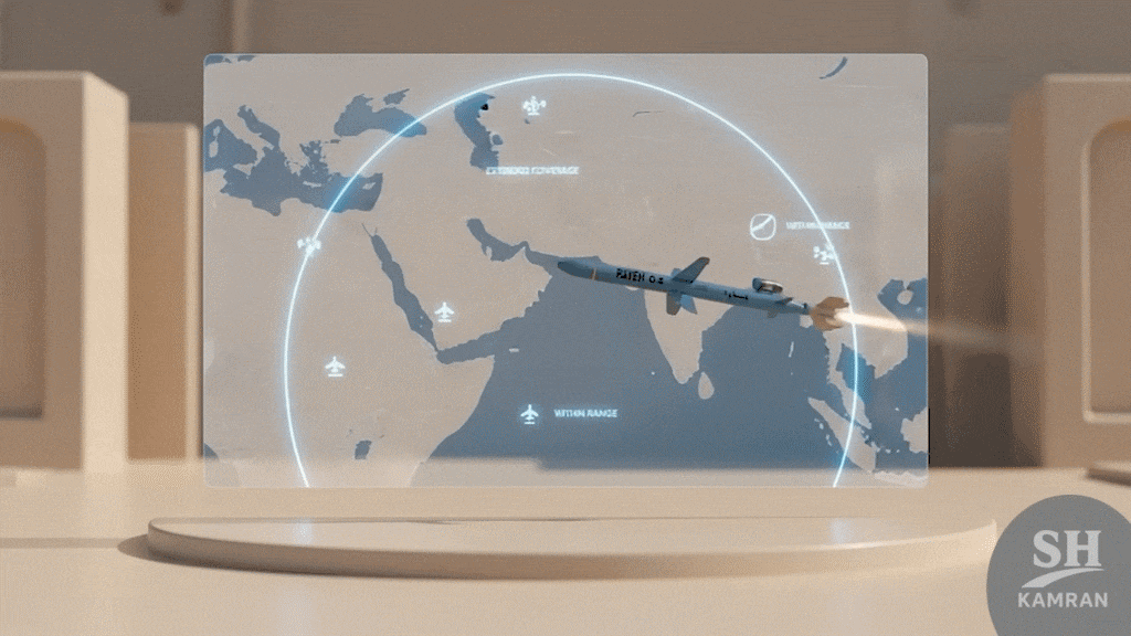 Các nguồn như Times of Israel và Firstpost xác nhận Paveh có thể bay vòng chờ mục tiêu (loitering), tương tự Block IV của Tomahawk – cho phép bay lòng vòng trên khu vực mục tiêu để chờ lệnh thay đổi hoặc chọn mục tiêu mới. Đây là bước tiến lớn so với Soumar cũ, và được Iran khoe là khả năng "tấn công từ hướng bất ngờ".