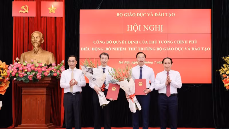 Bổ nhiệm hai Thứ trưởng mới tại Bộ Giáo dục và Đào tạo