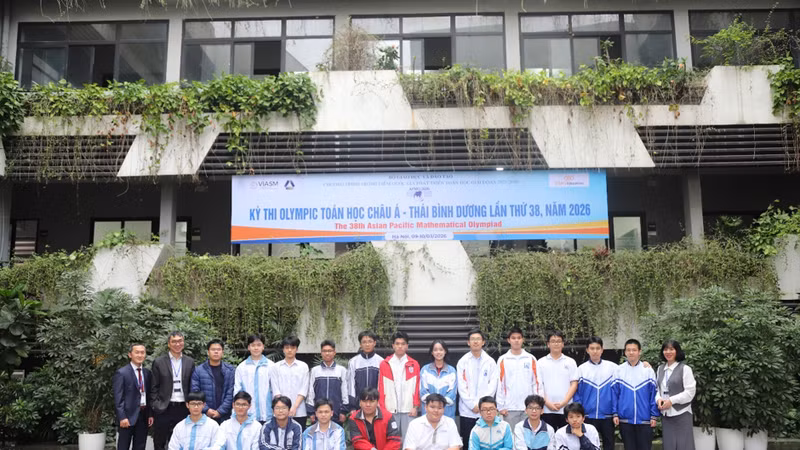 Việt Nam thắng lớn tại kỳ thi Olympic Toán châu Á 2026