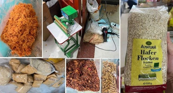 Thanh Hóa phát hiện hàng nghìn sản phẩm thực phẩm không rõ nguồn gốc