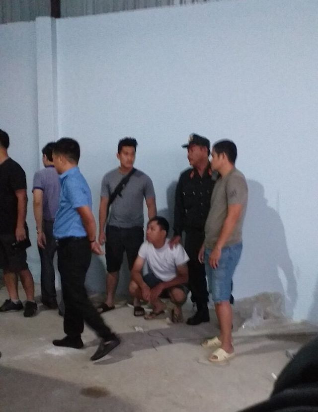 1 đối tượng bị khống chế tại chỗ