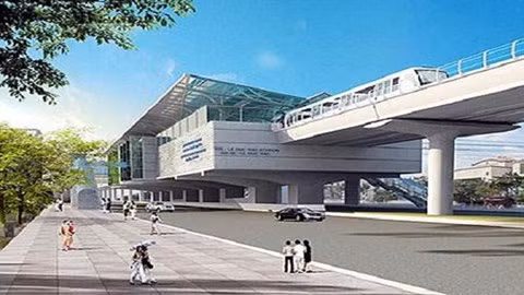 Dự án đường sắt đô thị Hà Nội, tuyến số 2A Cát Linh – Hà Đông được khởi công ngày 10/10/2011. Đây là tuyến đường sắt đô thị dài gần 13km, gồm 12 nhà ga, theo quy phạm thiết kế Metro GB của Trung Quốc, chịu động đất cấp 8.