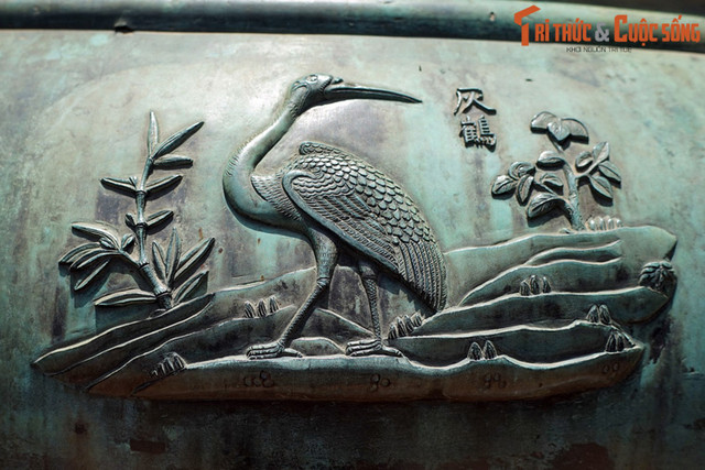 Biết gì về 9 loài chim được khắc trên Cửu Đỉnh nhà Nguyễn? - Hình 4 Biet gi ve 9 loai chim duoc khac tren Cuu Dinh nha Nguyen?-Hinh-4