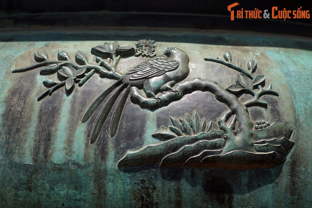 Biết gì về 9 loài chim được khắc trên Cửu Đỉnh nhà Nguyễn? - Hình 8 Biet gi ve 9 loai chim duoc khac tren Cuu Dinh nha Nguyen?-Hinh-8