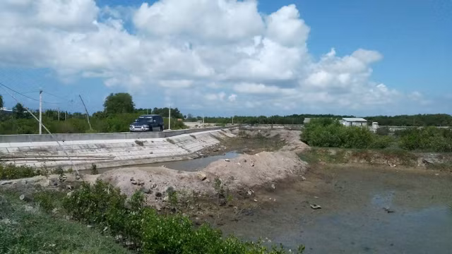 Đất nuôi trồng thủy sản ven sông Cửa Lấp - BR-VT