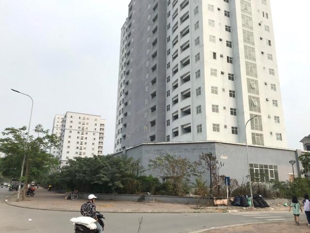 Toàn cảnh khu tái định cư Đền Lừ III bỏ hoang, lãng phí Toan canh khu tai dinh cu Den Lu III bo hoang, lang phi